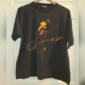 Vtg 90s Prince Symbol T-Shirt XL Black Cronies Tag Single Stitch Love Symbol Era